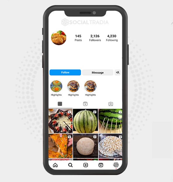 buy Instagram account Cook Catch (2.1 k Followers)