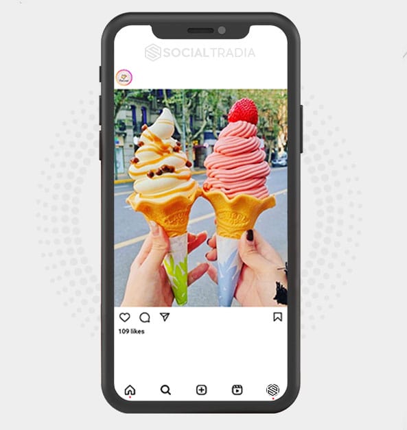 buy Instagram account Tasty Spot (2.1 k Followers)