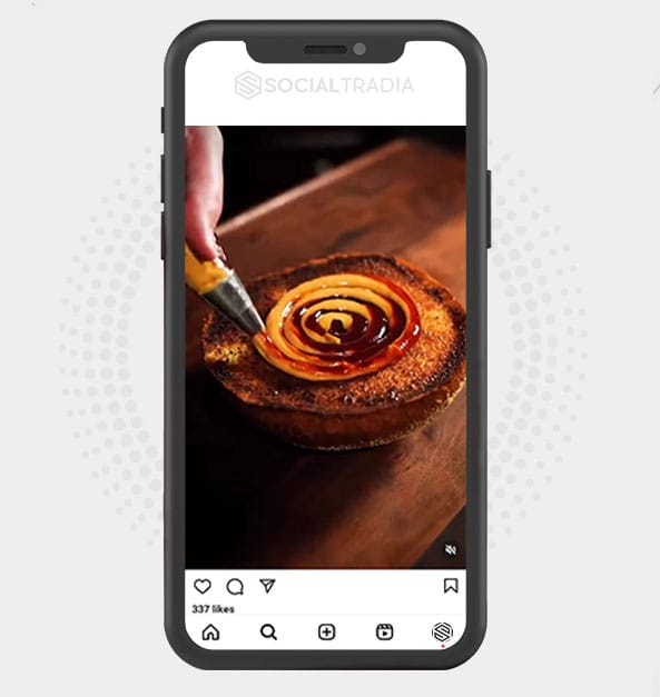 buy Instagram account CookingFull (2.8 k Followers)