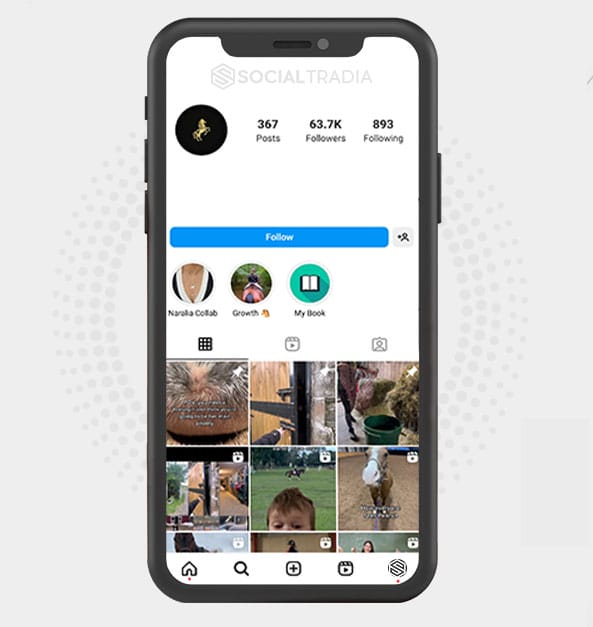 Instagram account Riders Gather (63.6 k Followers)