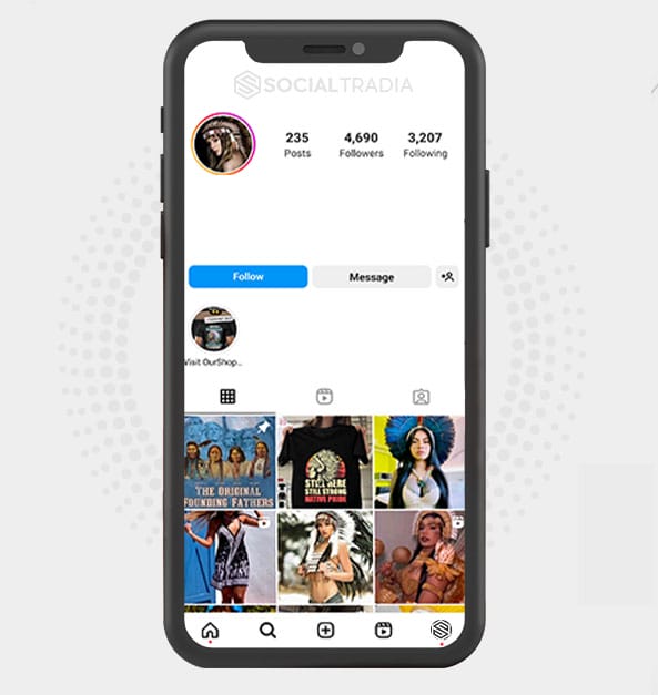 buy Instagram account American Nation (11.8 k Followers)