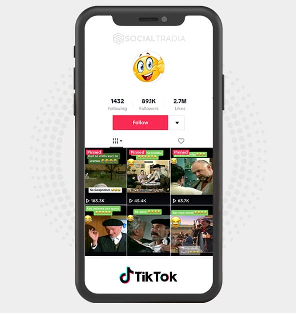 TikTok account FunOffice (89.1 k Followers)