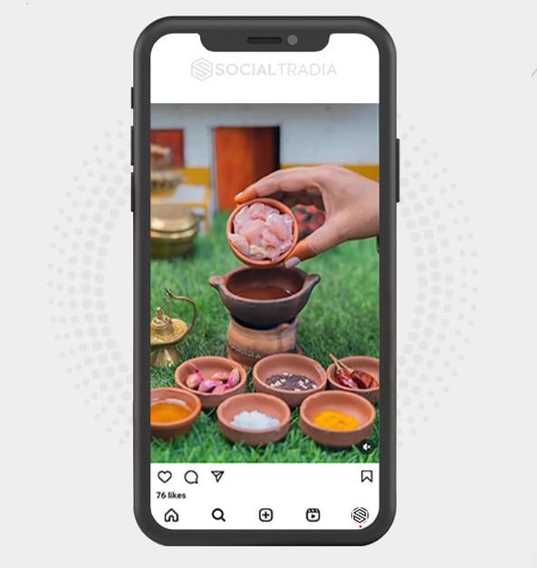 buy Instagram account Cooking Highlight (2.4 k Followers)