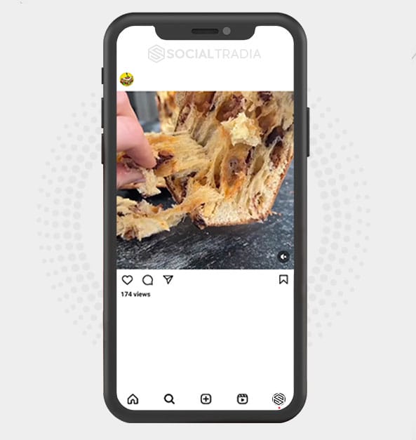 buy Instagram account Cooking Highlight (2.4 k Followers)