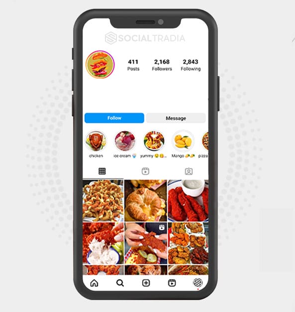 buy Instagram account Cooks Band (2.1 k Followers)