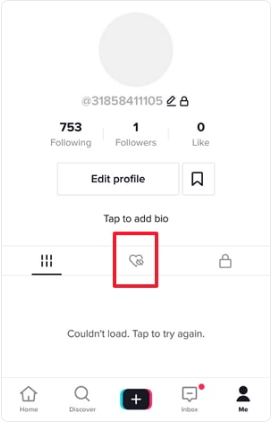 How to recover TikTok liked videos