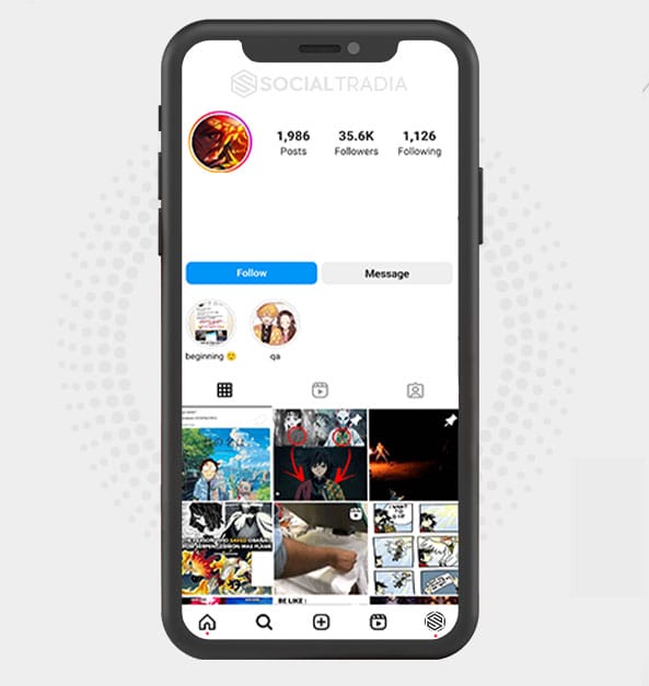 buy Instagram account Anime Style (30.1 k Followers)