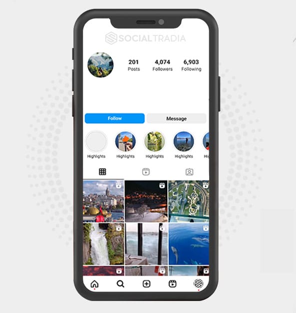 buy Instagram account Trip Peace (4 k Followers)