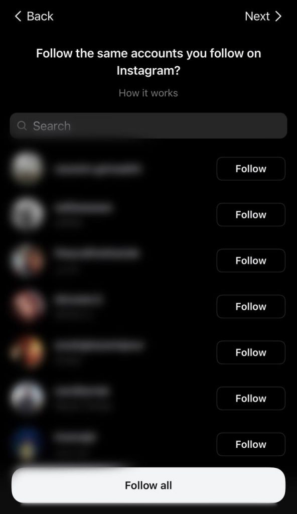 Instagram Threads Follow 