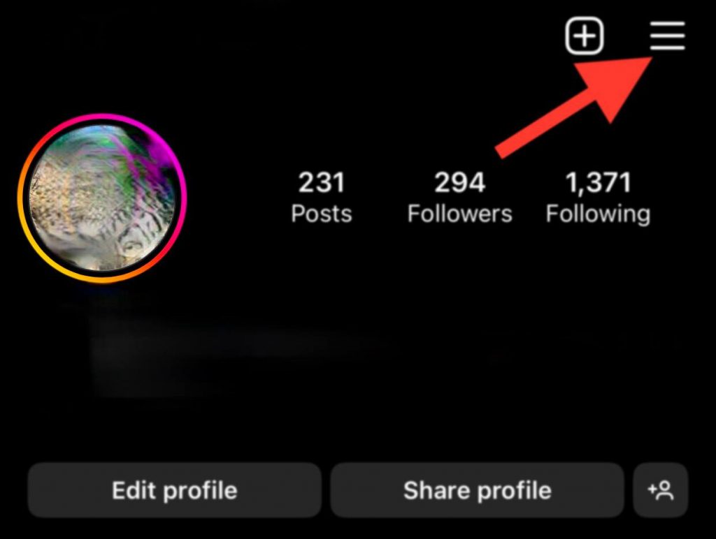 Instagram Menu