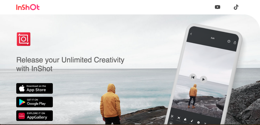 Inshot as a free tool for making IG reels