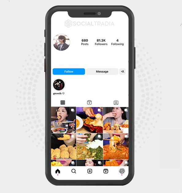 Instagram account Cooking Plot (81.3 k Followers)