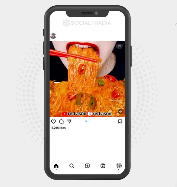Instagram account Cooking Plot (81.3 k Followers)