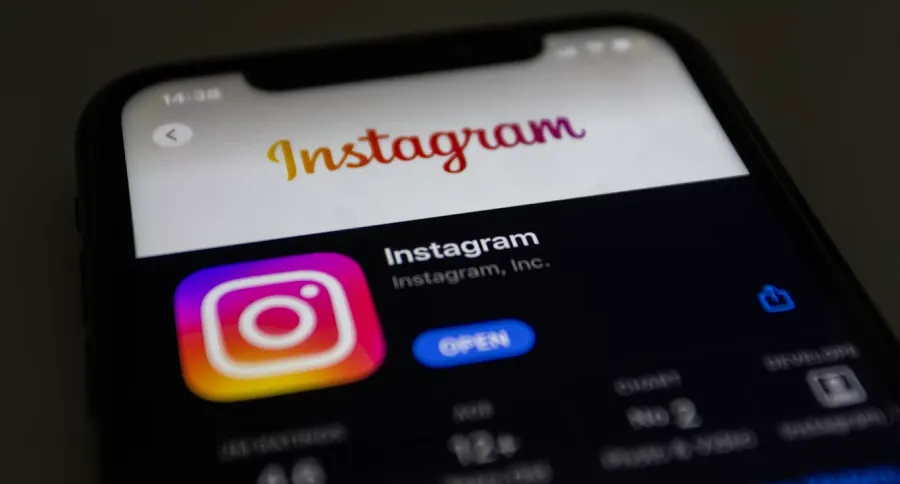 a phone with Instagram's market place page open on it