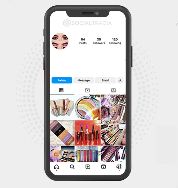 buy Instagram account Makeup Soul (213 k Followers)