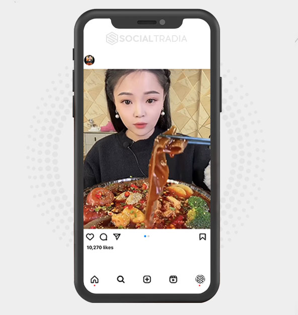 Instagram account FoodyClub (83.9 k Followers)
