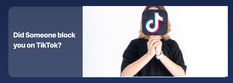 Did someone blocked you on TikTok