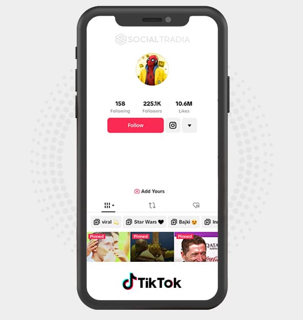 buy Instagram account Edit Clips (308.2 k Followers)