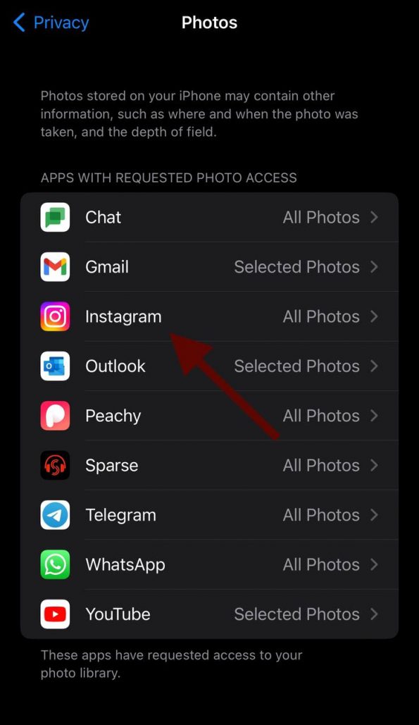 How to Allow Instagram to Access Photos Social Tradia