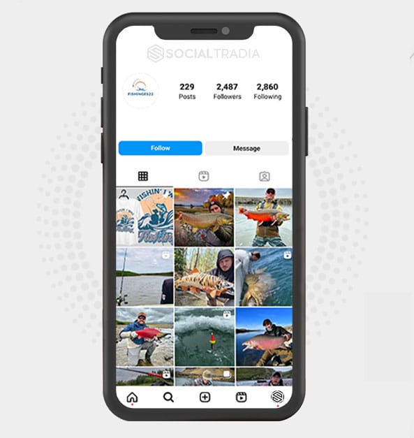 buy Instagram account Fishing Time (2.4 k Followers)