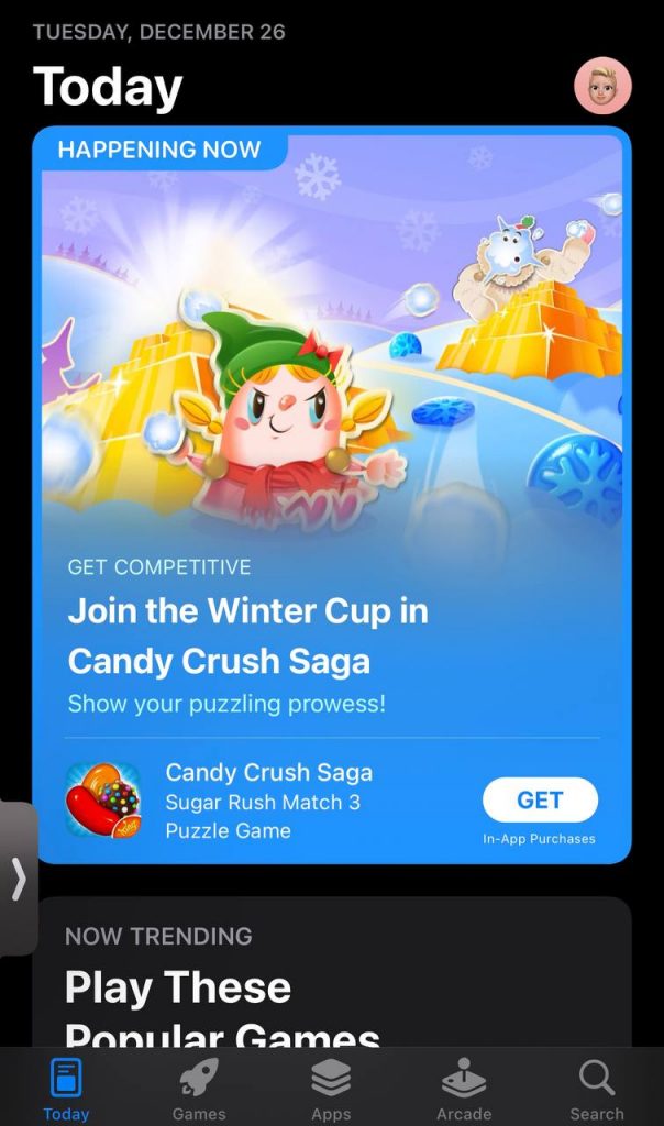 Launch app store