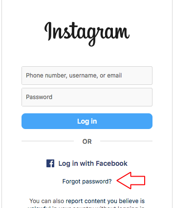 forget Password