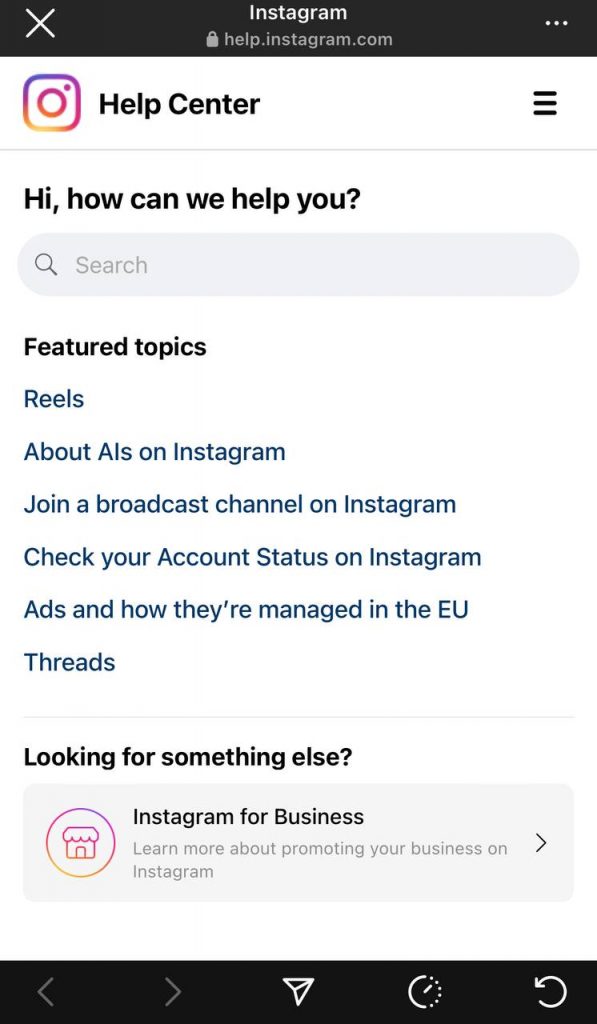 help center topics