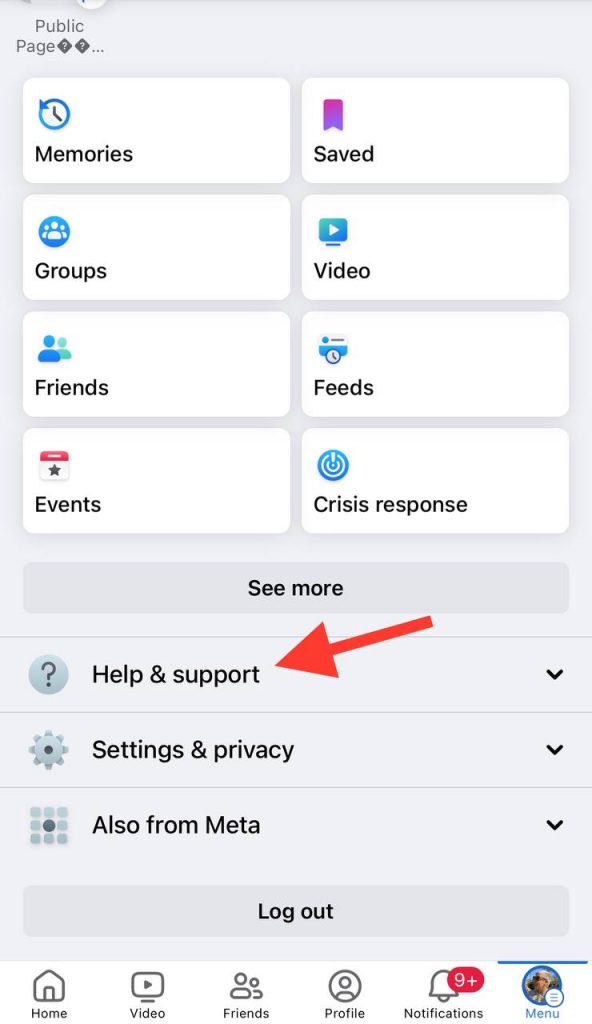 select help and support