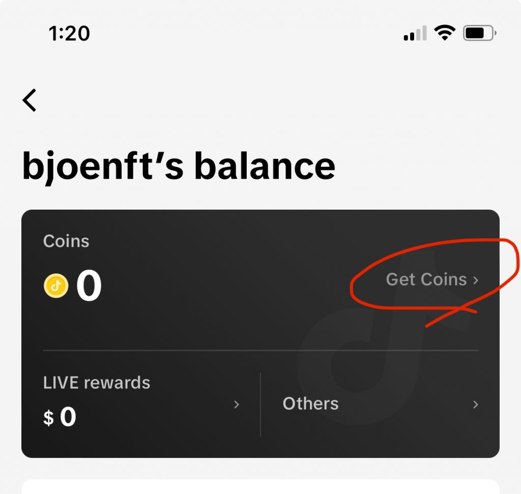 Tap recharge