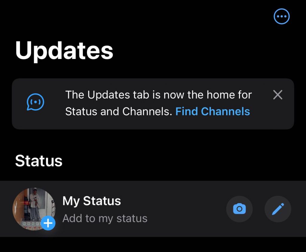 Choose my status