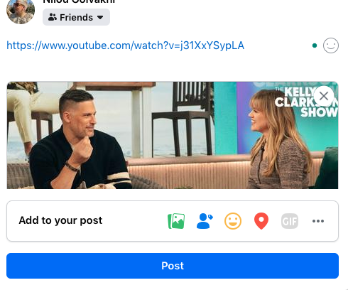 copy and past the link