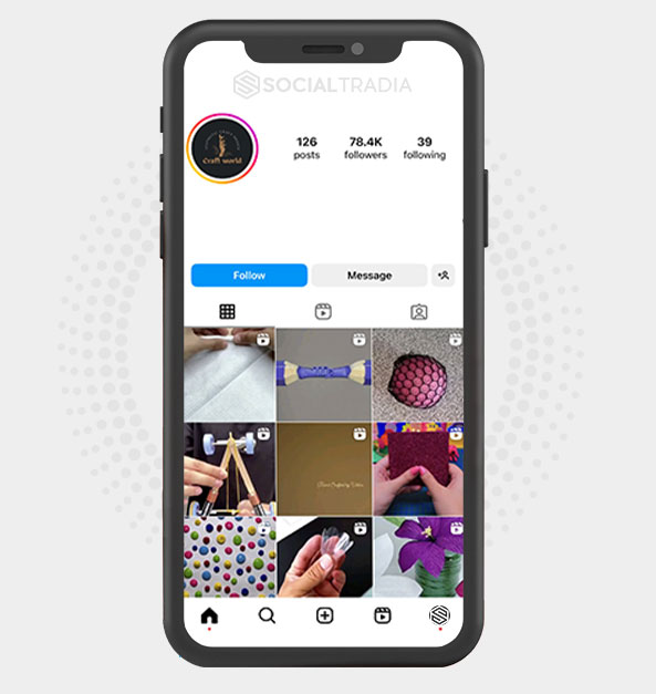 buy Instagram account Craft Tour (90.4 k Followers)