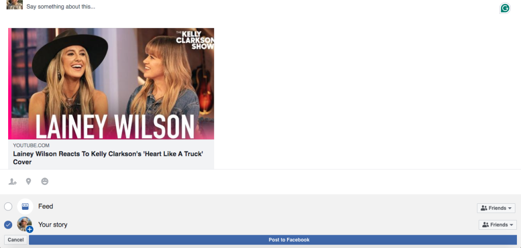 got to Facebook Page