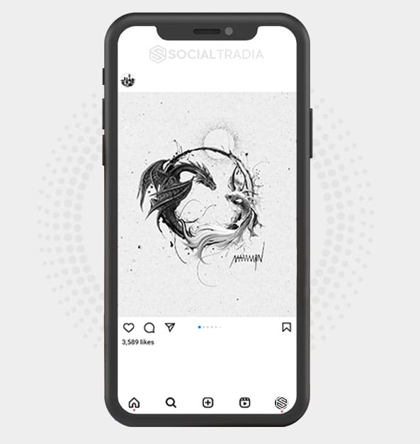 Instagram account TattooChannel (153 k Followers)