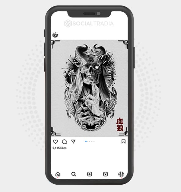 Instagram account TattooChannel (153 k Followers)