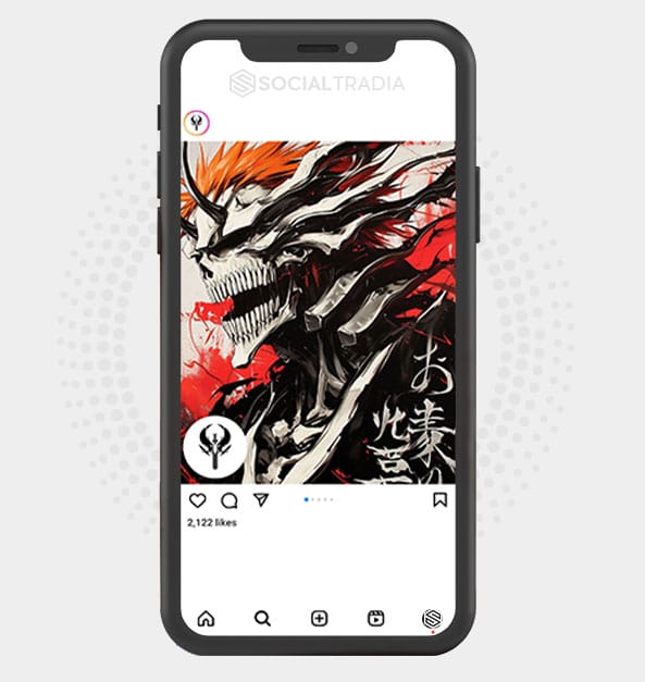 Instagram account AnimePage (120k Followers)