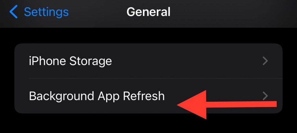 background app feature