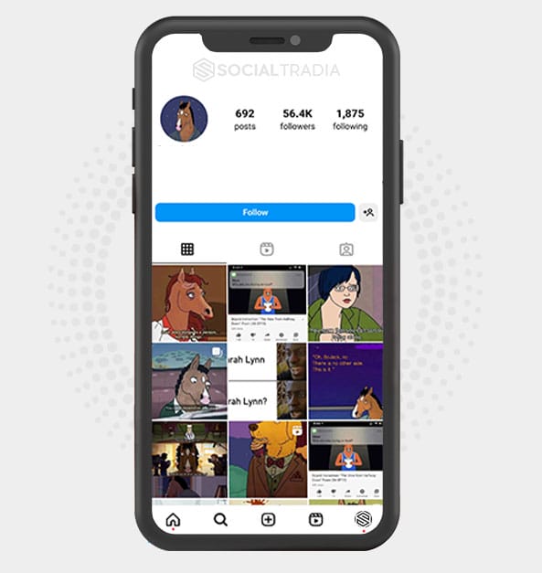 buy Instagram account Horseman Film (56.4 k Followers)
