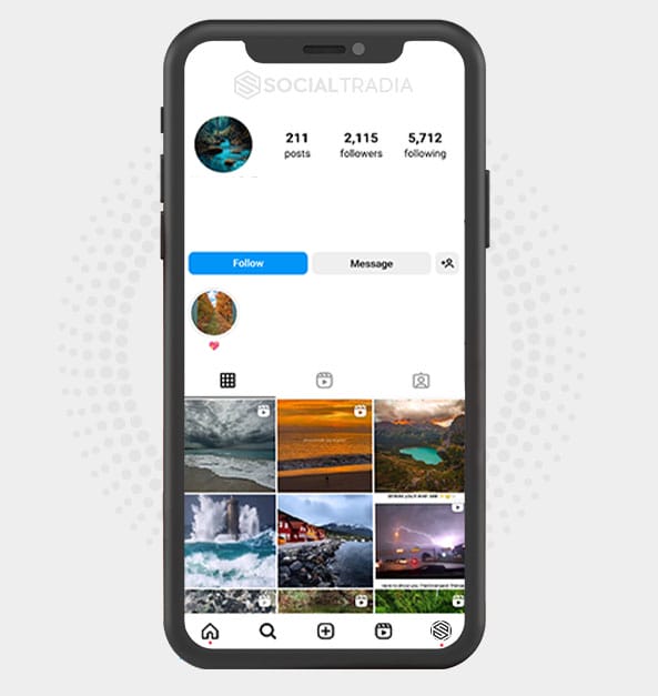 buy Instagram account Nature Sound (2.1 k Followers)