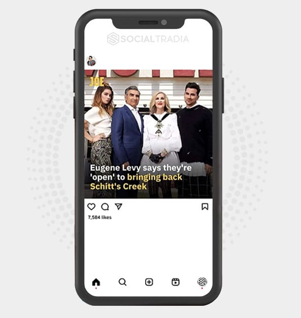 buy Instagram account Schitt CreekHere (243 k Followers)