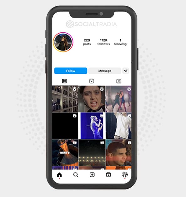 buy Instagram account SingingTour (172 k Followers)