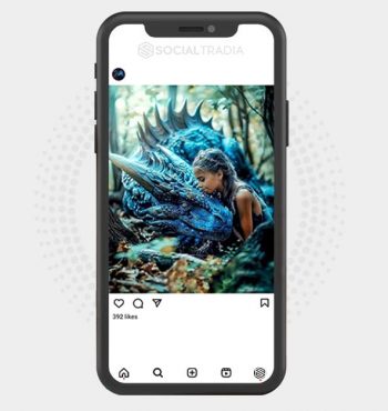 buy Instagram account DragonClub (2.2 k Followers)