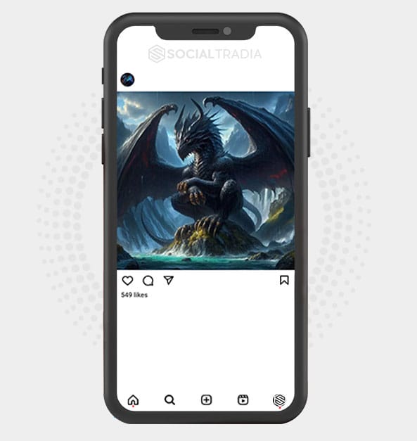 buy Instagram account DragonClub (2.2 k Followers)
