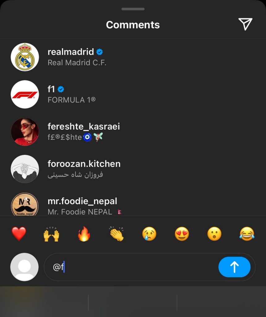 mention or tag