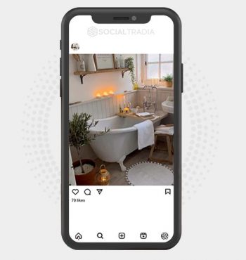 buy Instagram account Best HomeDecor (2.3 k Followers)