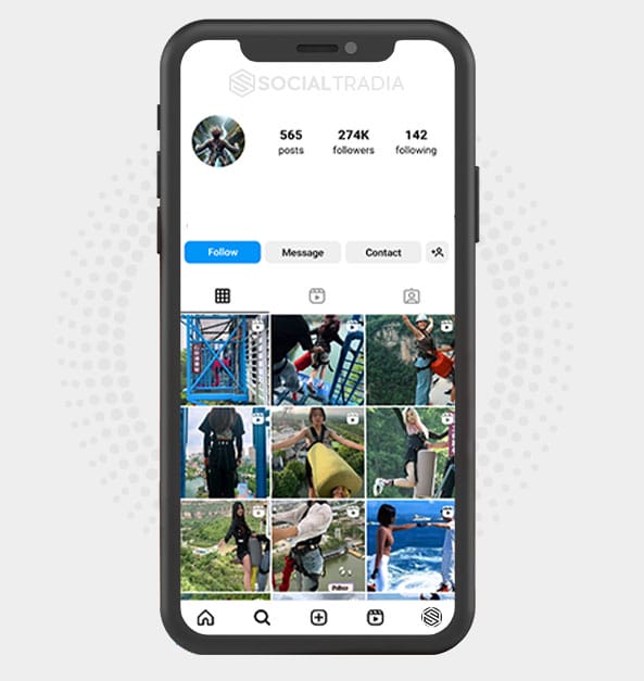 buy Instagram account JumpingFun (274 k Followers)