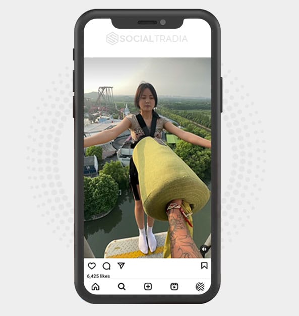 buy Instagram account JumpingFun (274 k Followers)