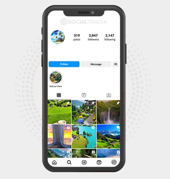 buy Instagram account Trip Sights (2 k Followers)