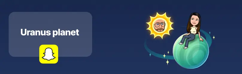 Uranus snapchat planet