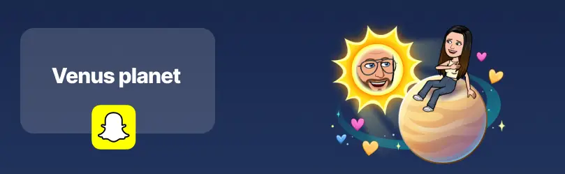 Venus snapchat planet